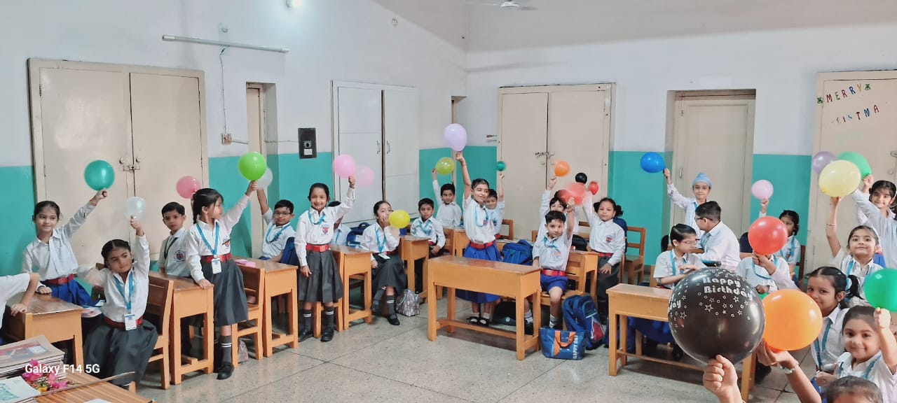 'BLOW THE BALLOON' ACTIVITY (CLASS 1ST)